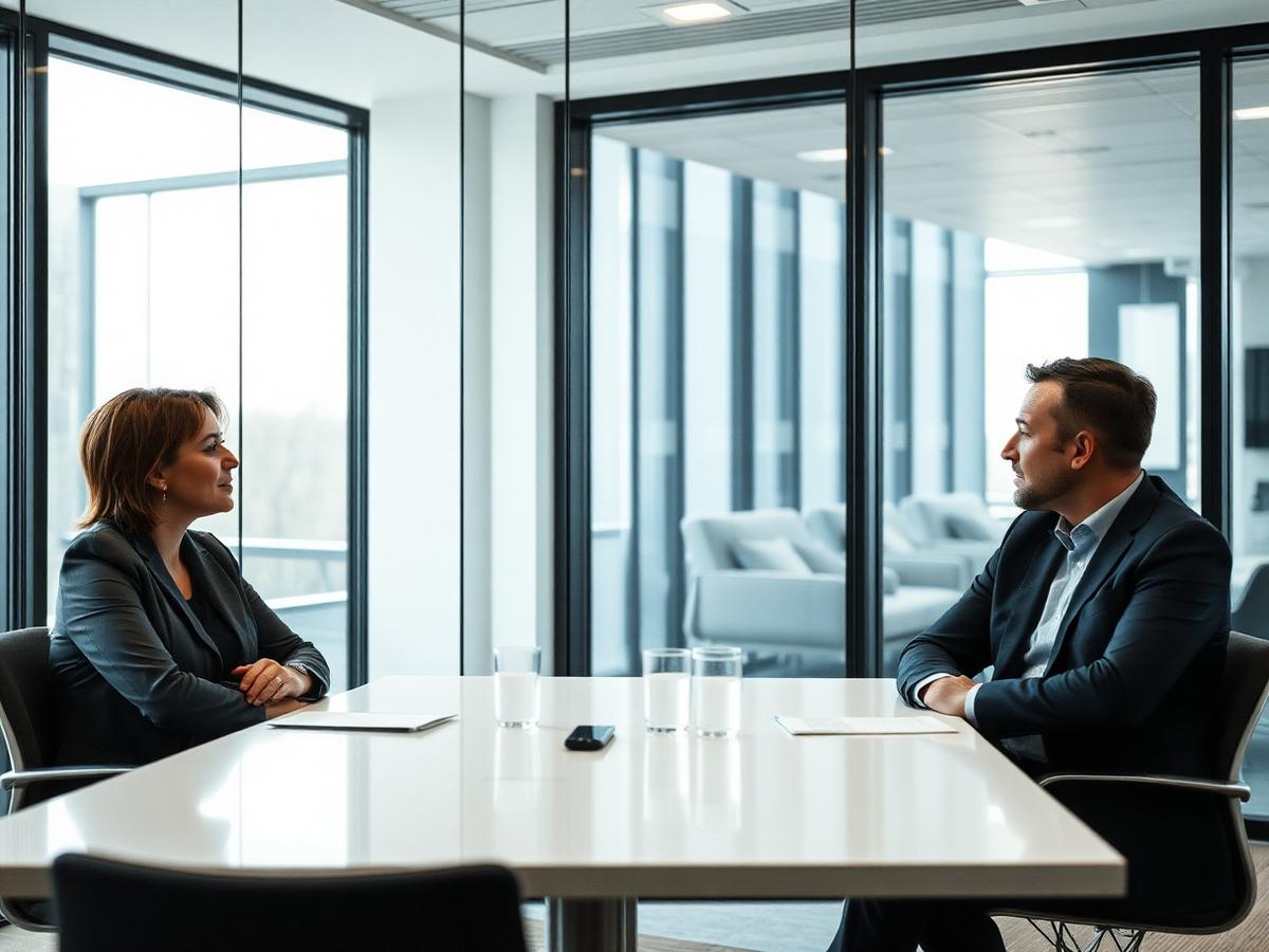 Cortiq AI team in conversation with a partner